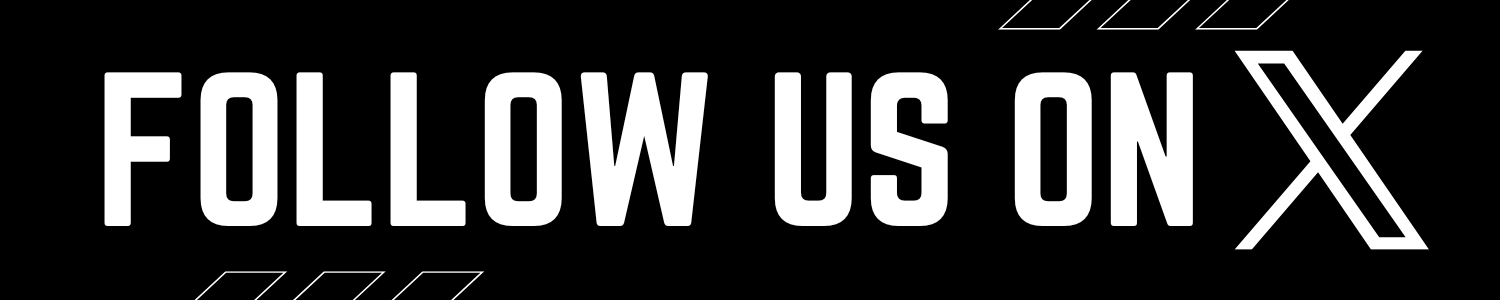 follow us on x
